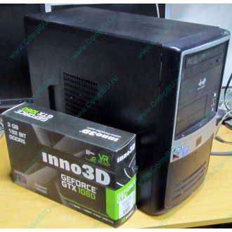 Игровой компьютер Intel Core i5 3470 (4x3.2GHz) /8Gb DDR3 /1Tb /3Gb DDR5 GeForce GTX1060 /ATX 500W (Чехов)
