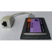 Сетевая карта для ноутбука 3COM Mehahertz 3CCFE574BT (PCMCIA) - Чехов